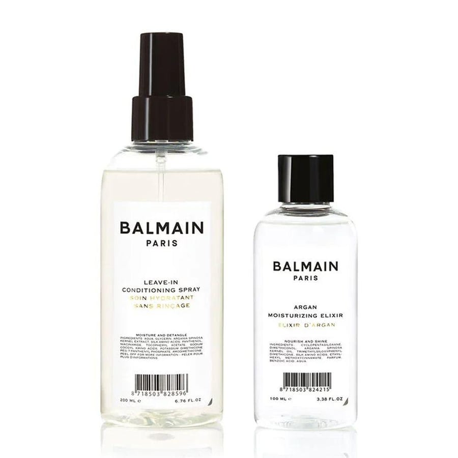فاونديشن شفاف بالمان BALMAIN عبوتان 200ml و100ml بزجاجات بلاستيك