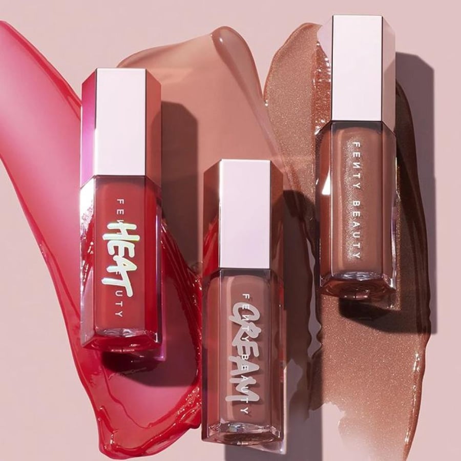 ملمع شفاه بومب يونيفرسال من فنتي بيوتي درجة 01 Fenty Glow