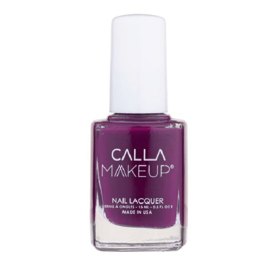 طلاء أظافر بنفسجي من Calla Makeup زجاجة 15 مل رقم 1128