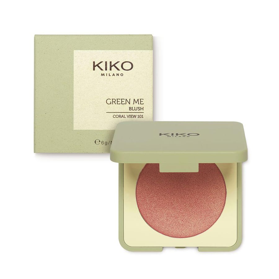 بلاشر أحمر خدود كورال فيو 101 من KIKO MILANO بحافظة مدمجة
