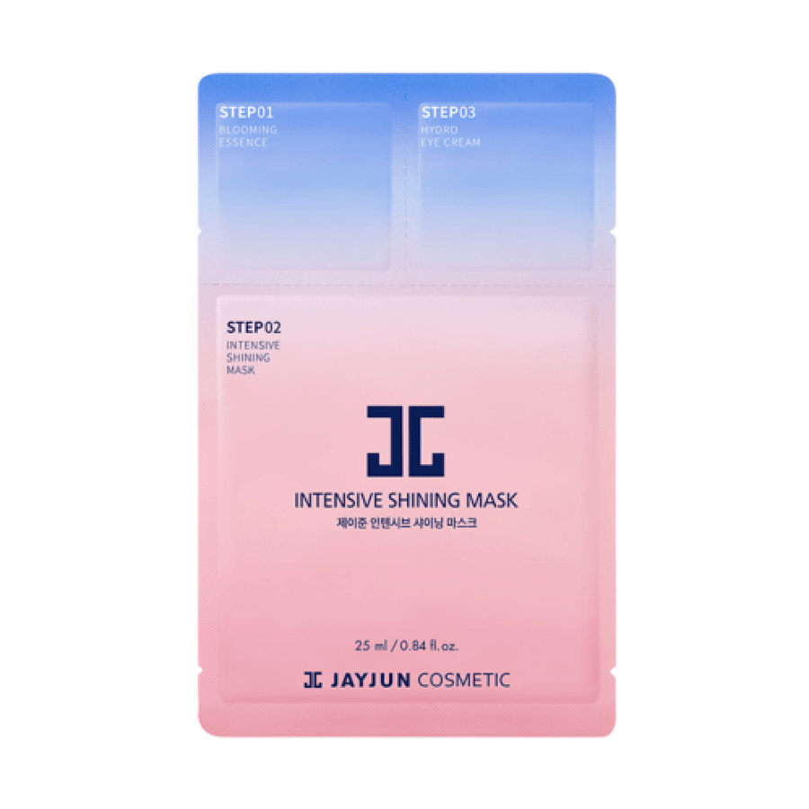 قناع وجه ورقي لمعان مكثف من JAYJUN COSMETIC ورديأزرق