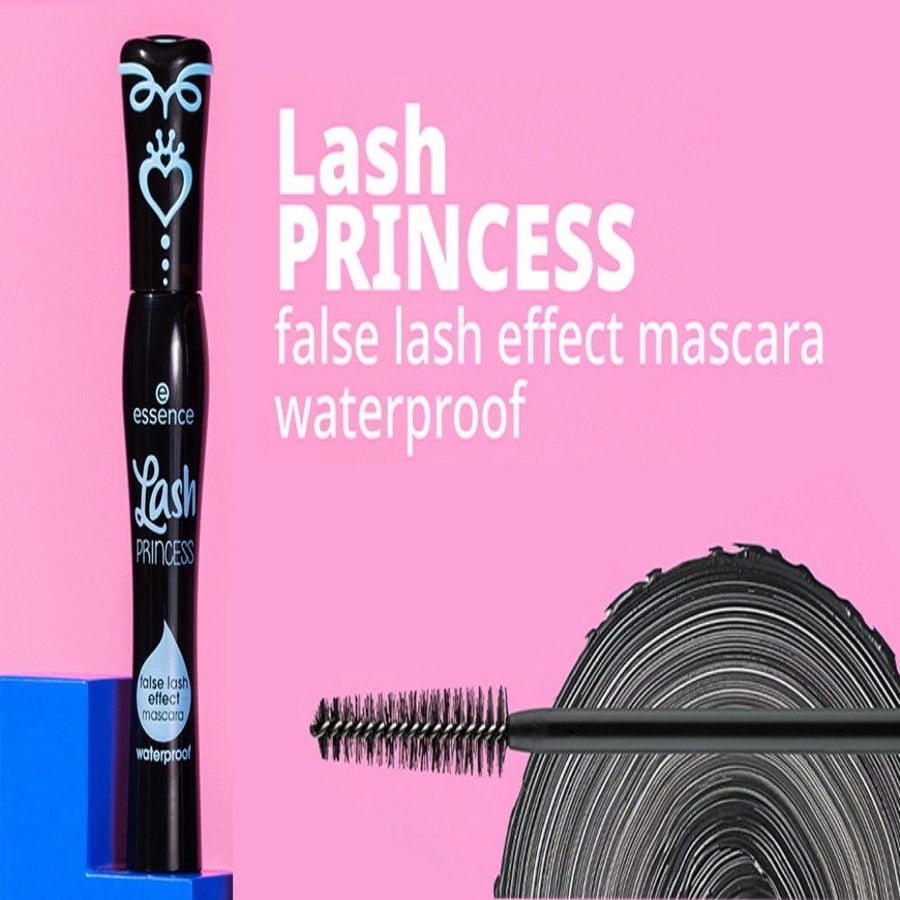 ماسكرا لاش برينسس من essence مقاومة للماء طويل الثبات أسود