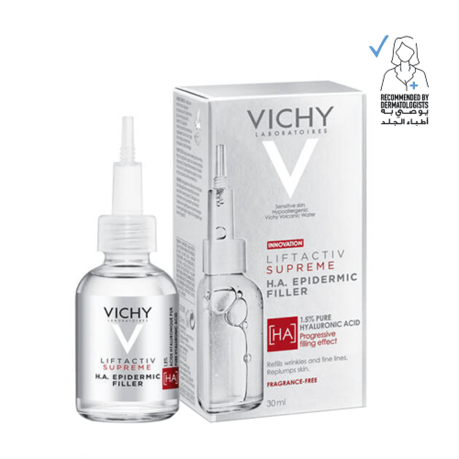 سيروم فيلر ليفت اكتيف سوبريم HA من Vichy 30 مل بقطارة