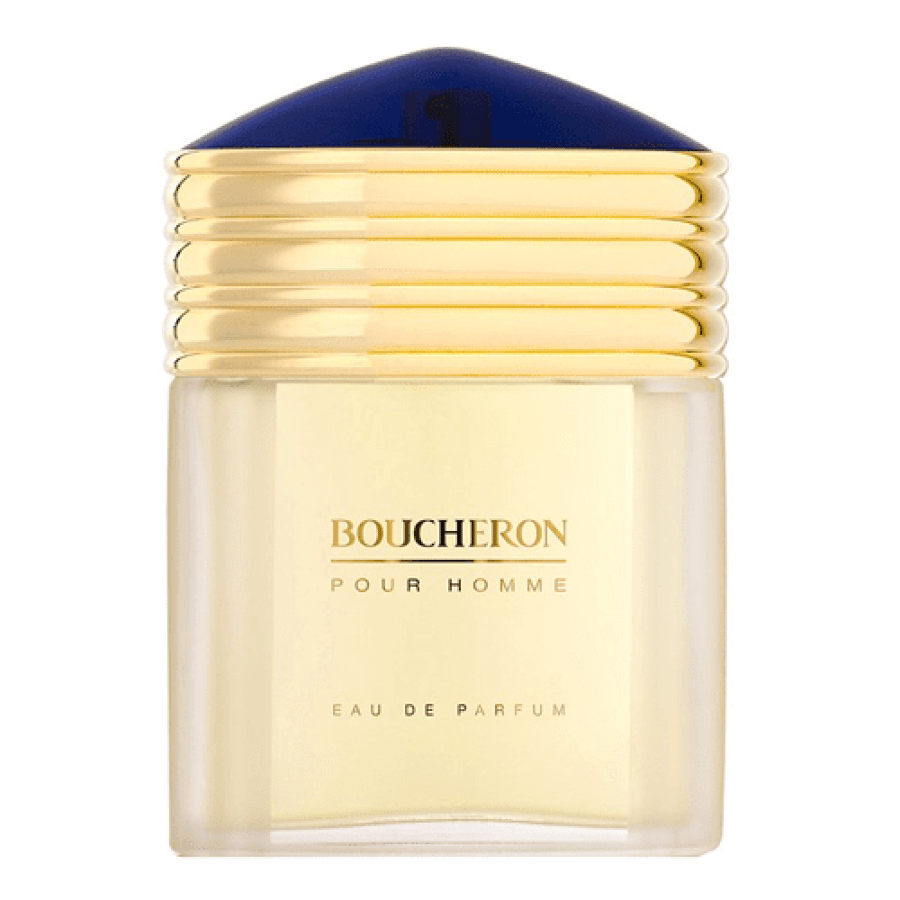 عطر او دي بارفيوم بور هوم من BOUCHERON للرجال زجاجة زجاجية شفافة