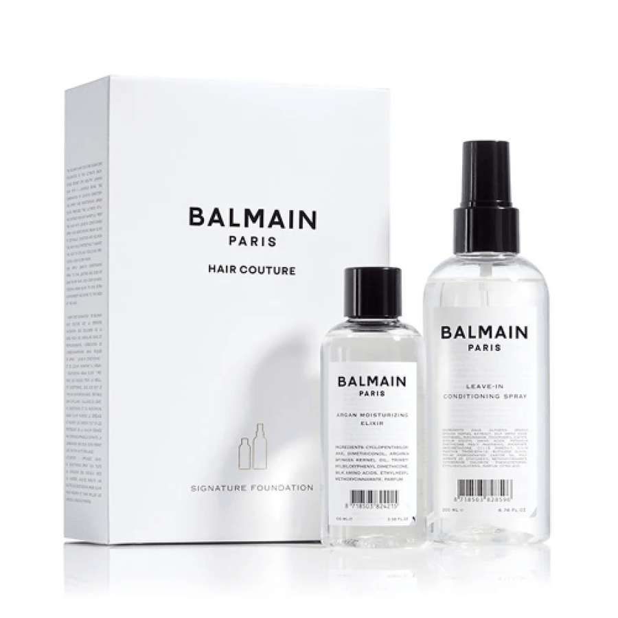 فاونديشن شفاف بالمان BALMAIN عبوتان 200ml و100ml بزجاجات بلاستيك