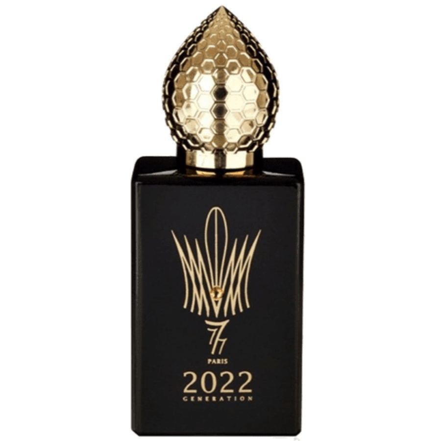 عطر او دو برفيوم جينيراشيون بلاك من MysTouch زجاج أسود غطاء ذهبي