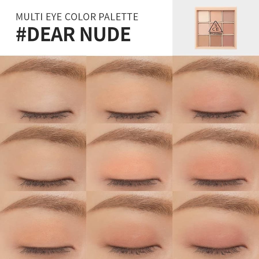 باليت ظلال عيون Multi Eye Color من STYLENANDA 3CE Dear Nude