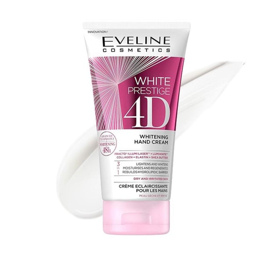 كريم تفتيح اليدين White Prestige 4D من Eveline Cosmetics 100 مل