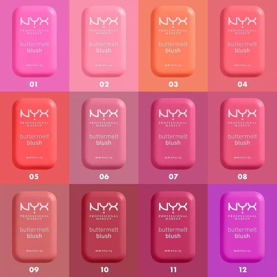 أحمر خدود بلاشر من NYX درجة بترميلت لمظهر وردي طبيعي