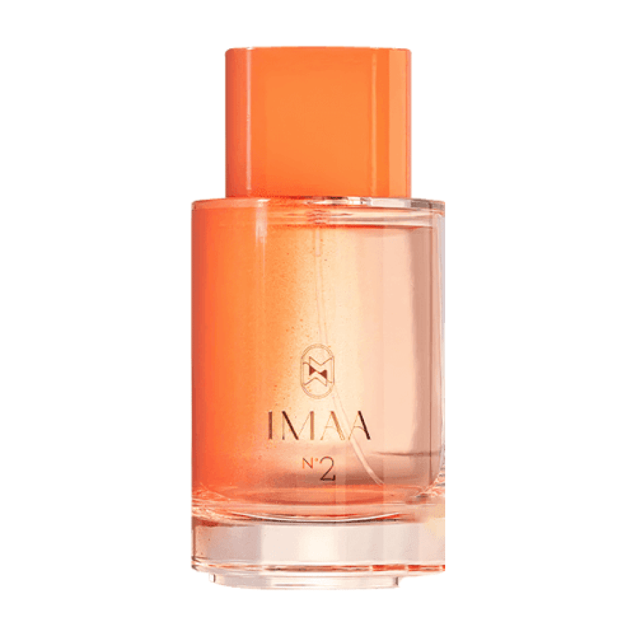 عطر او دو برفيوم ايما رقم 2 من IMAA زجاجة برتقالية