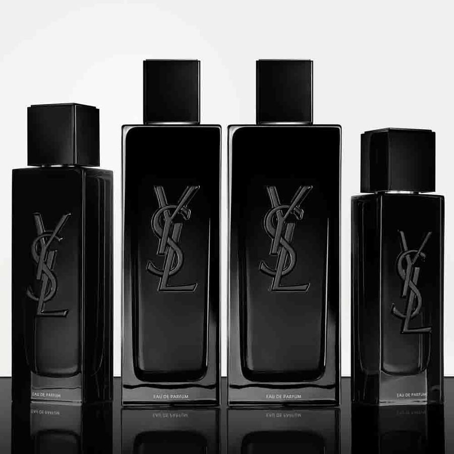 عطر ماي سلف او دو برفيوم ايف سان لوران للرجال زجاج أسود 2984