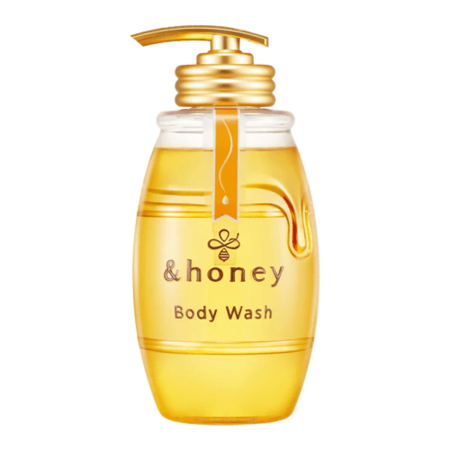 غسول جسم هوني ديب مويست من honey 500 مل لون أصفر