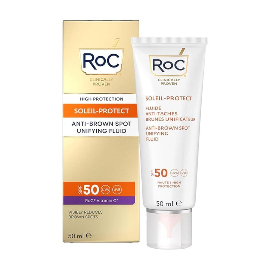 واقي شمس سائل روك سوليل ROC SPF50 حماية يومية 50 مل