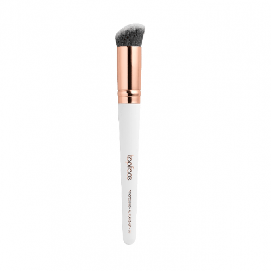فرشاة كريم أساس F20 من Too Faced رأس أبيض وغطاء روز قولد