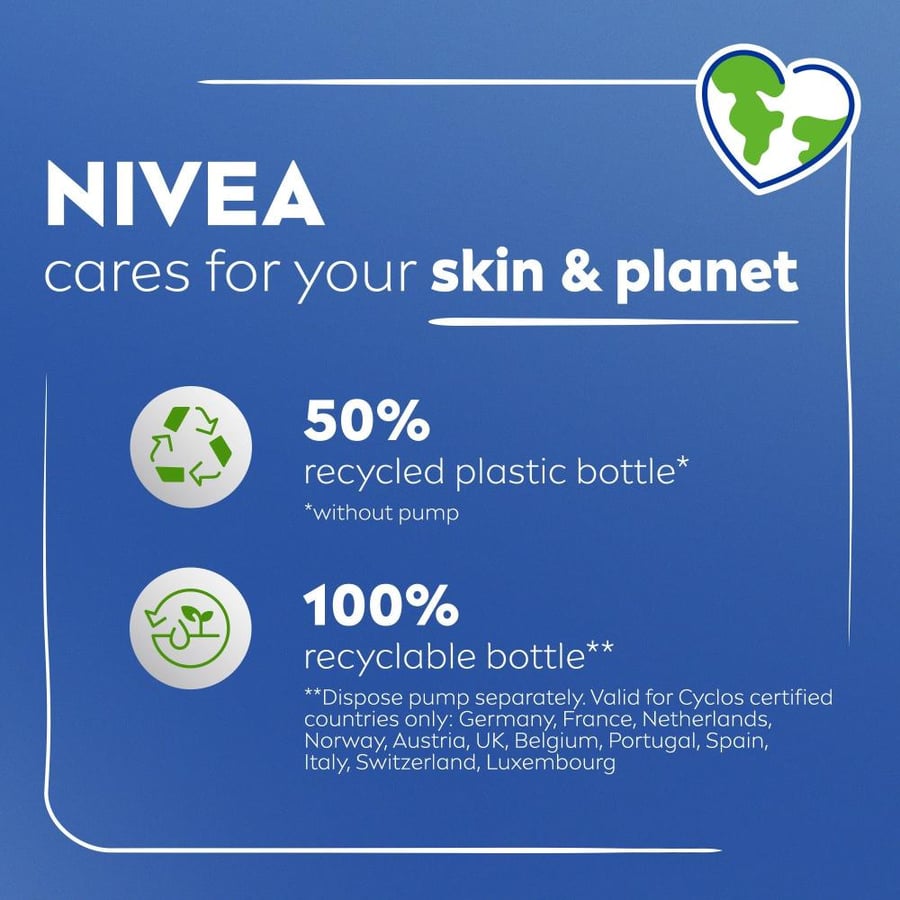 لوشن ترطيب الجسم بزبدة الكاكاو NIVEA 400 مل بمضخة