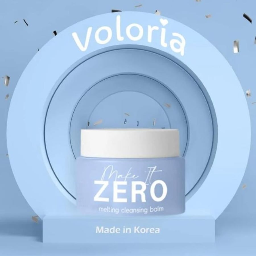 مزيل مكياج ومنظف ومرطب للوجه Voloria 100 مل عبوة زرقاء