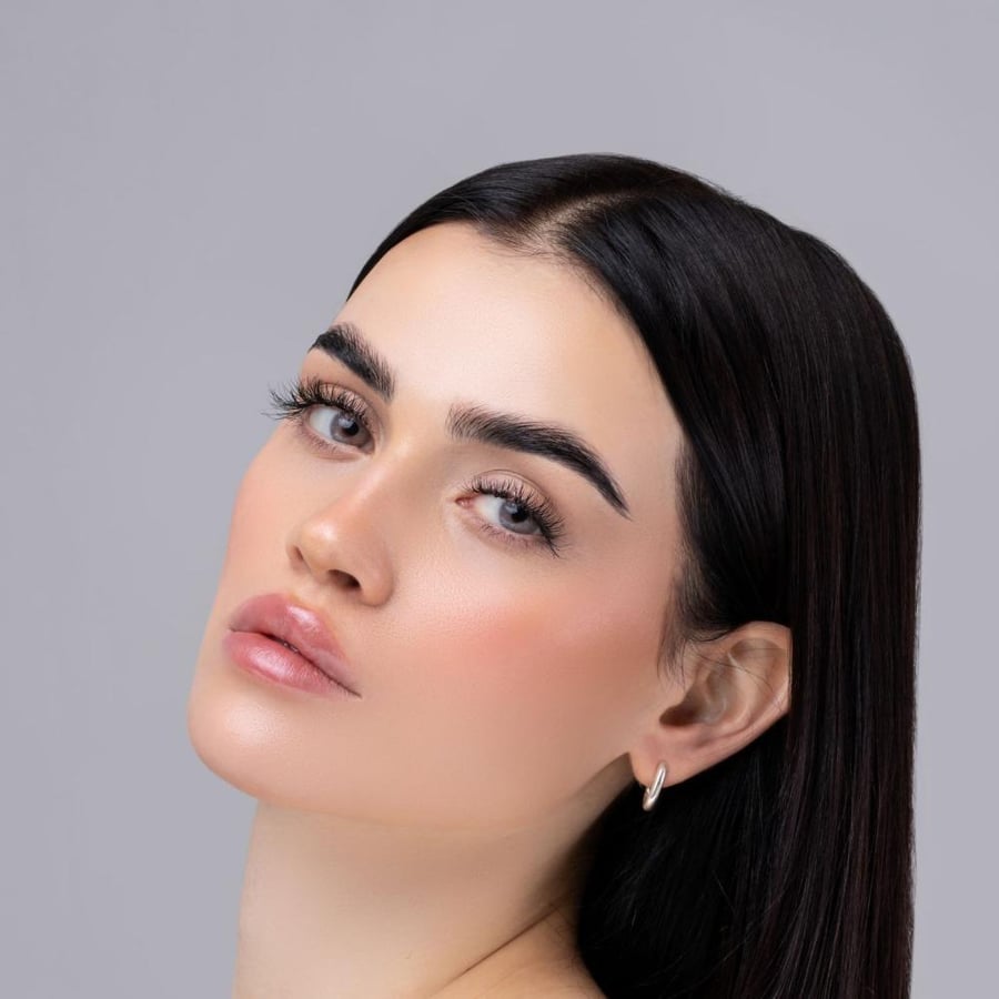 عدسات ملونة طبية سموكي قراي من Enath عدسة واحدة رقم 2366