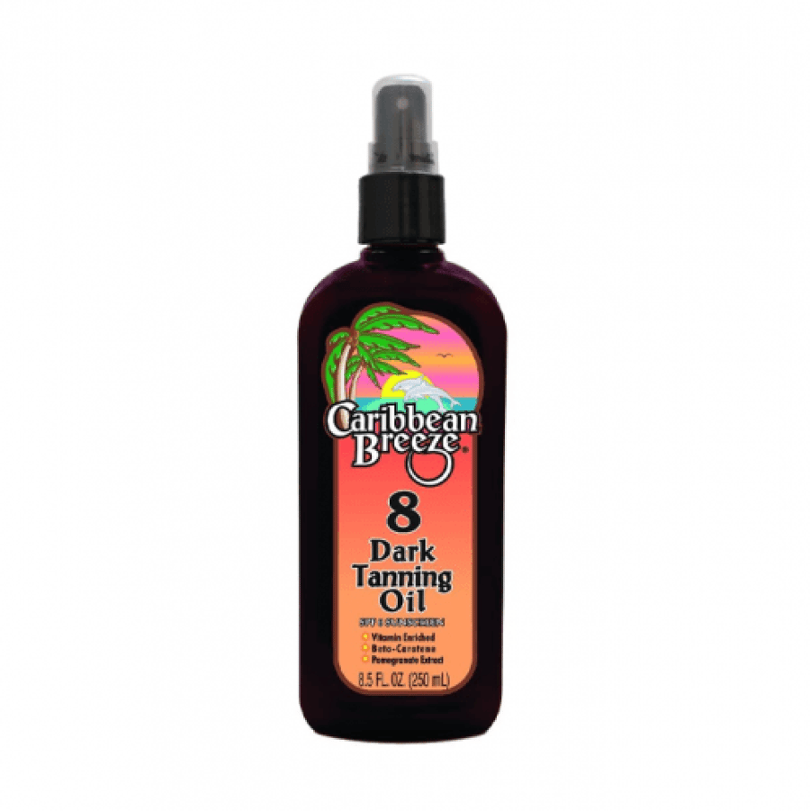 بخاخ زيت تان للتسمير الداكن Caribbean Breeze 250 مل SPF 8