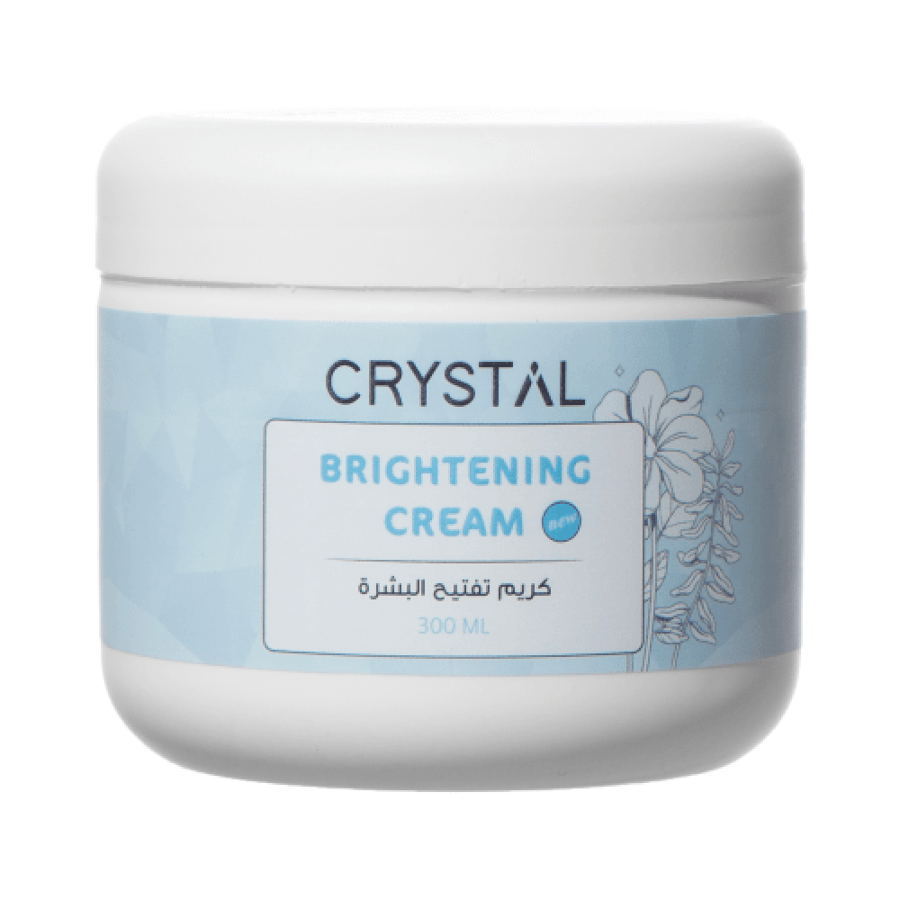 كريم تفتيح البشرة من CRYSTAL بتركيبة يومية خفيفة 300 مل