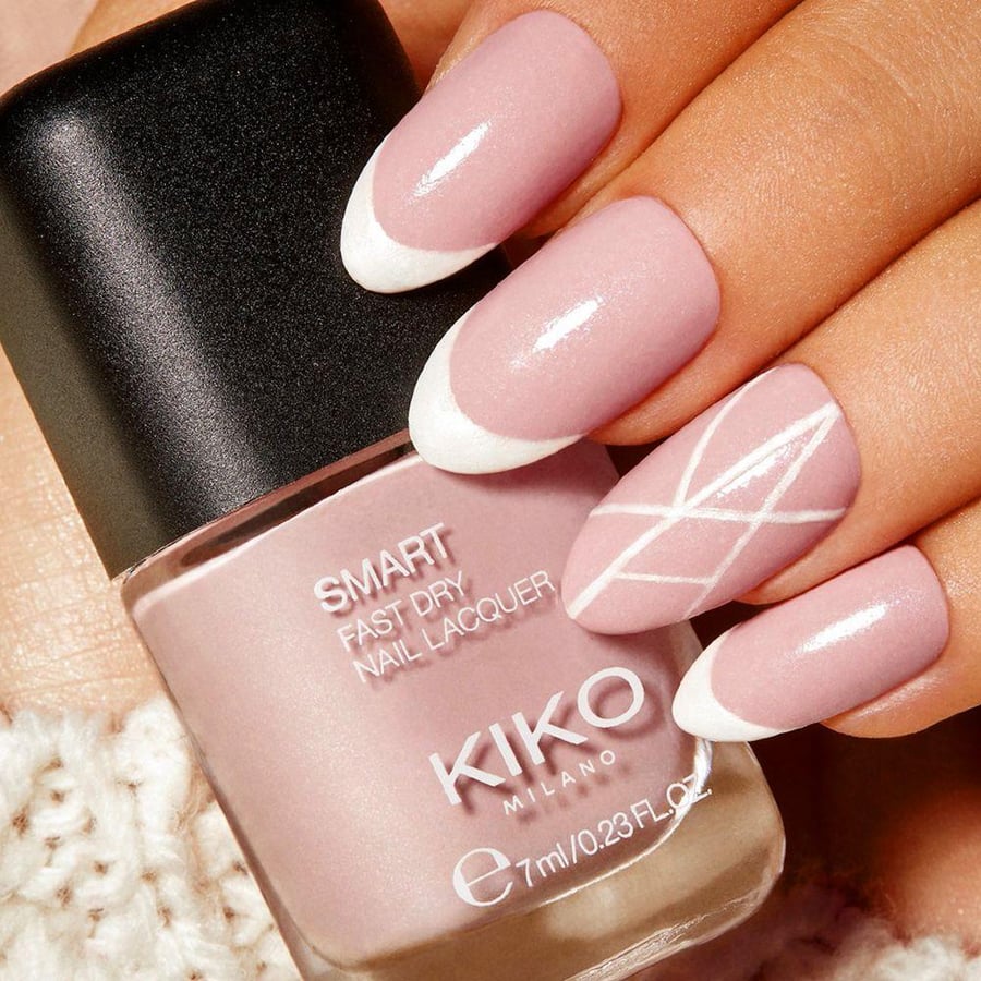 طلاء أظافر فاست دراي سمارت من KIKO درجات رمادي وردي بنفسجي أزرق 7ml