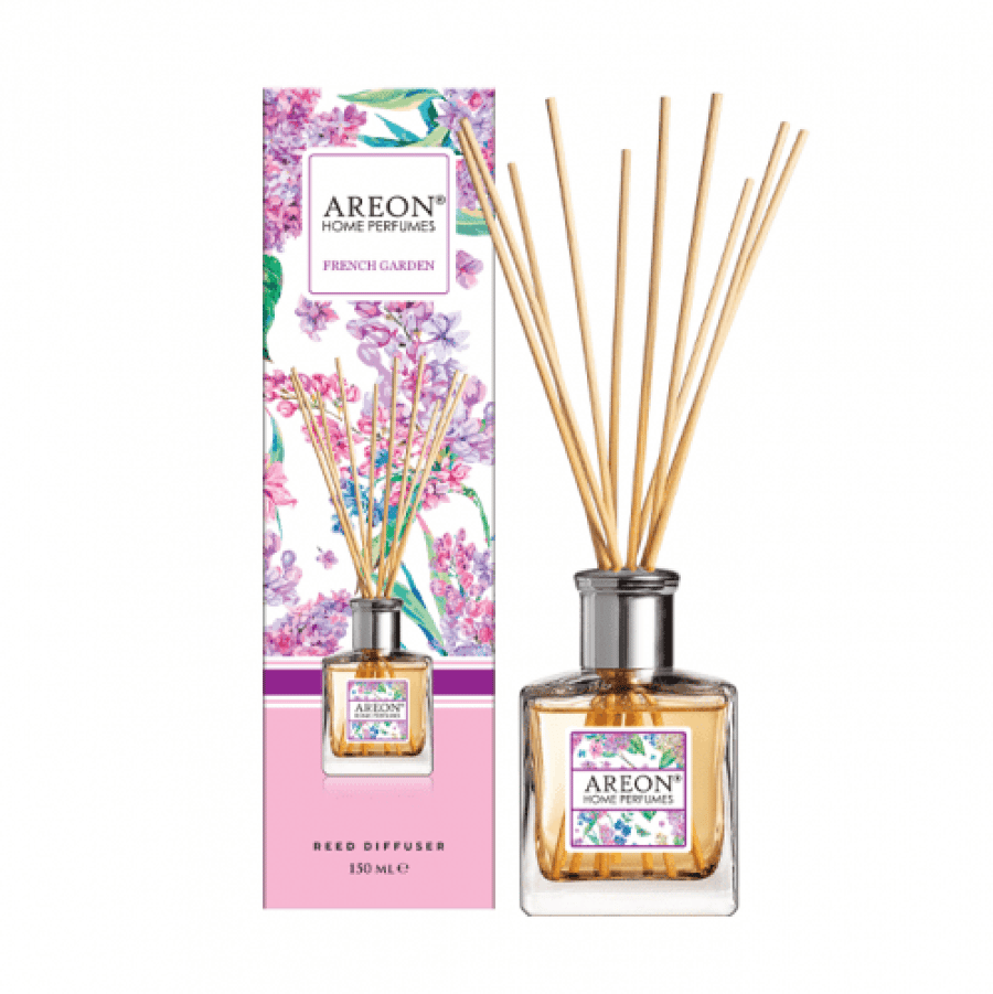 معطر أعواد فرينش غاردن من AREON 150 مل زجاج بني