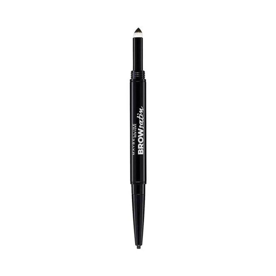 قلم تحديد الحواجب براو ساتن من Maybelline درجة 05 بني أسود