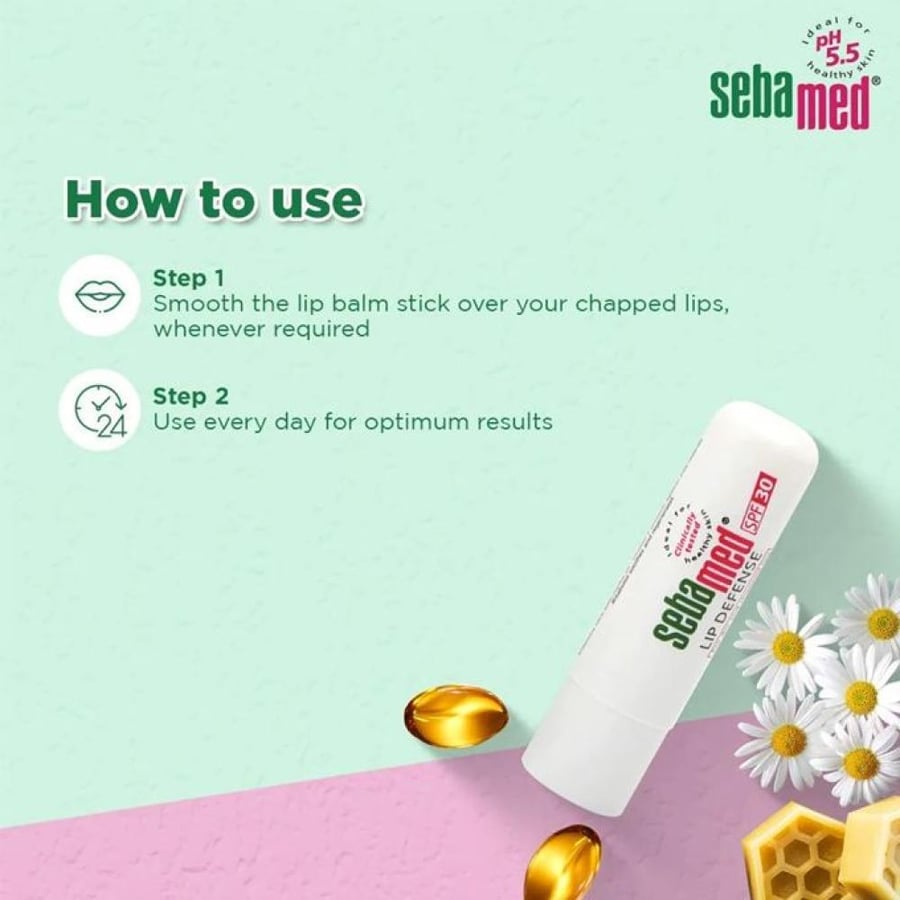 مرطب شفاه بعامل حماية SPF30 من Enath بلون أبيض 48غ