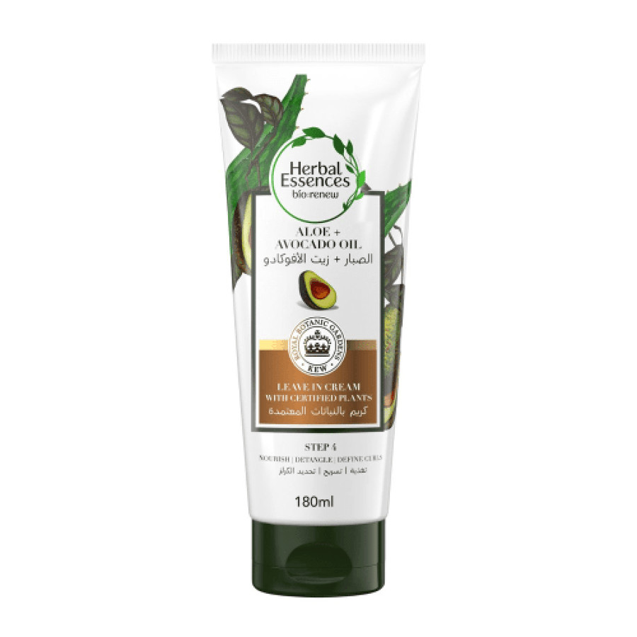 كريم للوجه ليف إن Herbal Essences 180 مل بصبار وزيت الأفوكادو