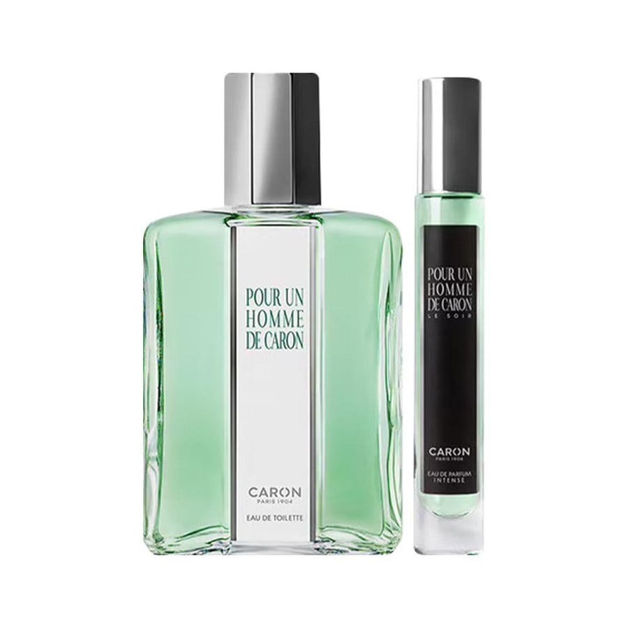 مجموعة عطر رجالي كارون Pour un Homme طقم قطعتين موديل 7124