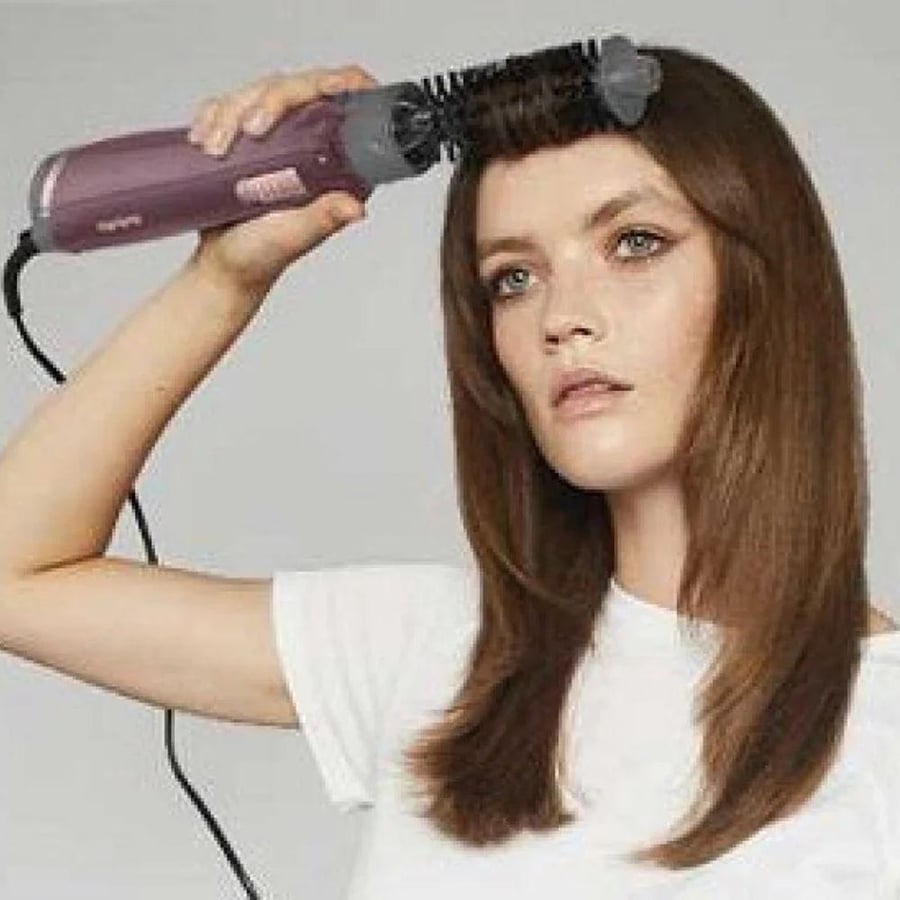 مصفف شعر هوائي بفرشاة دوارة BaByliss 1000W موديل AS960SDE
