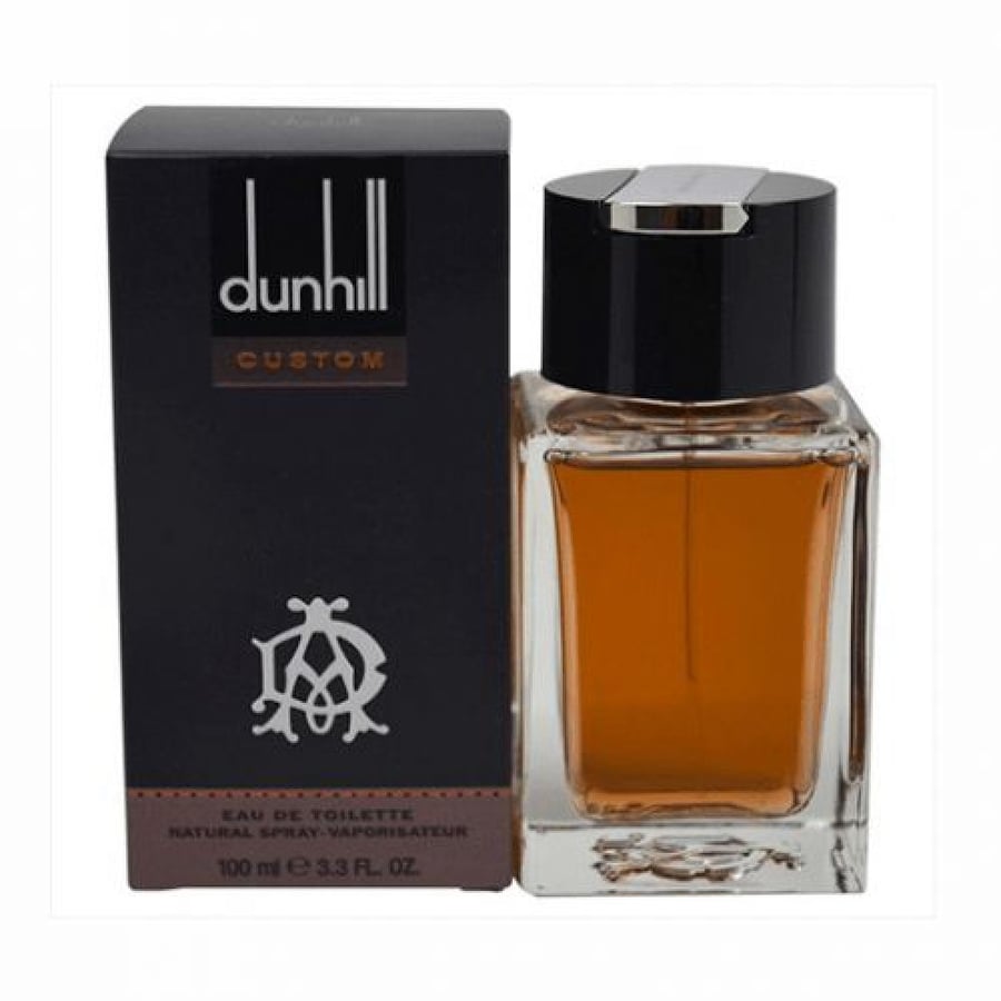 عطر أو دو تواليت رجالي كوستوم من دنهل 100 مل خشبي وتوابل
