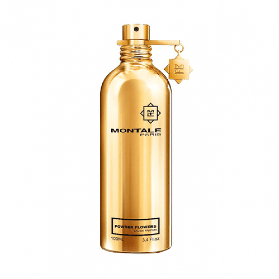 عطر او دي بارفيوم باودر فلاورز للنساء من مونتال زجاجة ذهبية 100ML