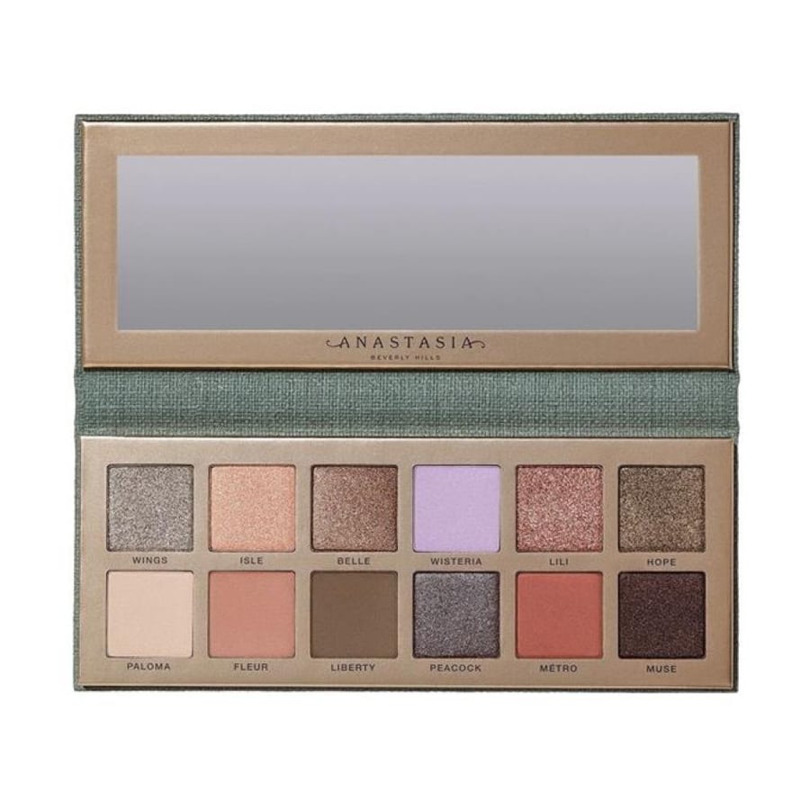 باليت ظلال عيون نوفو من Anastasia Beverly Hills 12 لون أخضر ومرآة