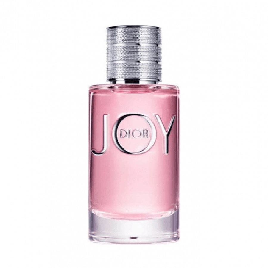 عطر نسائي أو دو بارفيوم جوي من ديور زجاجة وردي مستطيلة بغطاء فضي