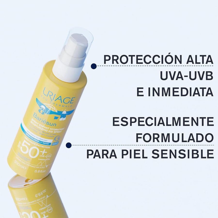 واقي شمس بخاخ للأطفال يورياج SPF50 مرطب 200 مل
