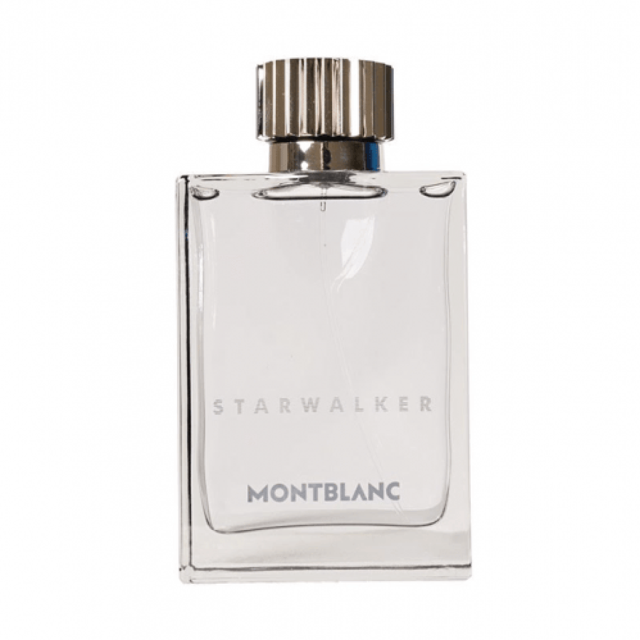 عطر او دو تواليت ستاروالكر للرجال من MONTBLANC زجاجة شفافة بغطاء فضي