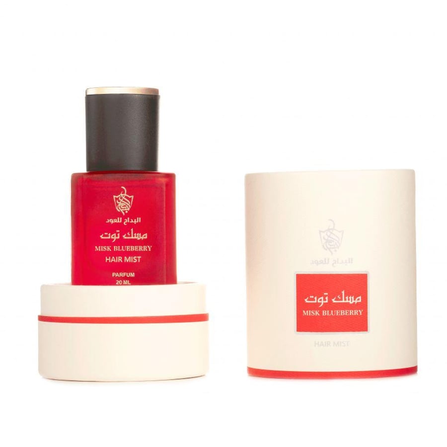 عطر شعر مسك توت او دو برفيوم من البداح للعود 20 مل فواح