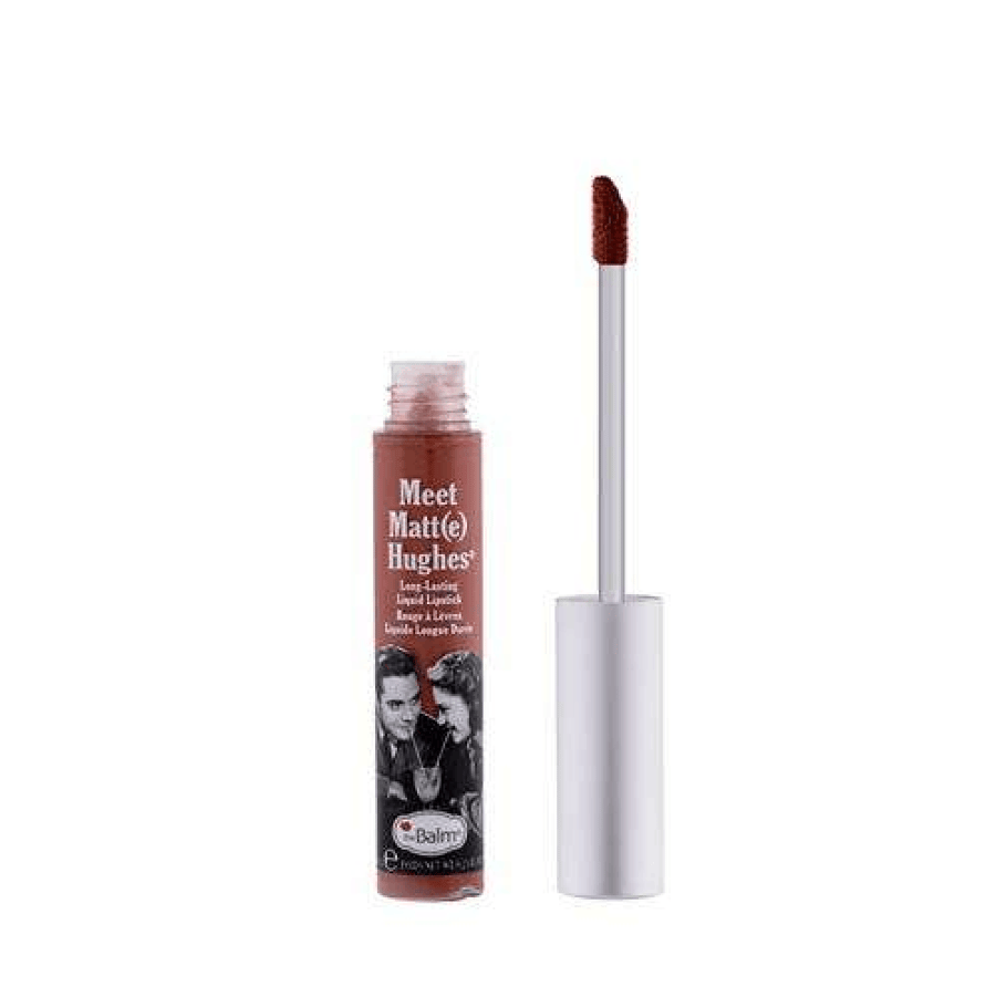 أحمر شفاه سائل مات من theBalm درجة جنورس بني طبيعي
