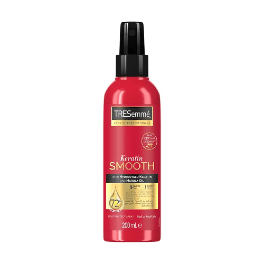 بخاخ حماية الشعر نعومة الكيراتين من TRESemm أحمر 200mL