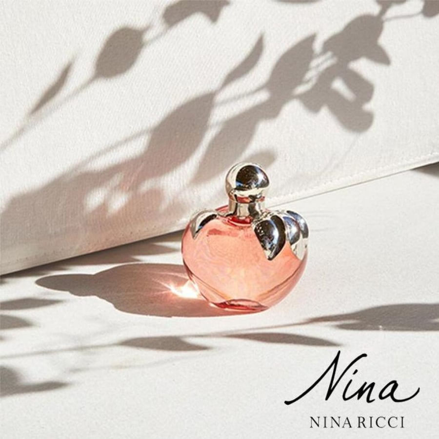 عطر او دو تواليت نينا من نينا ريتشي زجاجة وردي كروي
