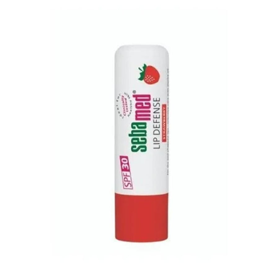 مرطب الشفاه بحماية SPF30 نكهة فراولة من Sebamed 48غ