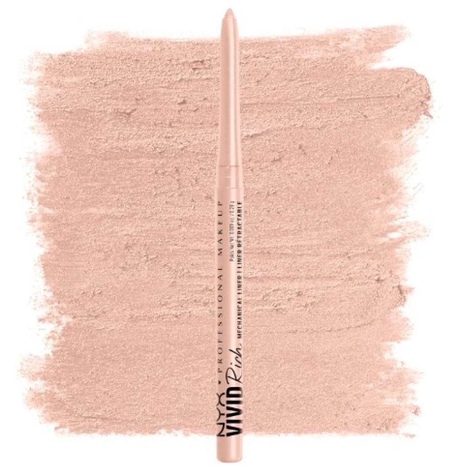 قلم تحديد العيون من VIVID Rich بني فاتح ميكانيكي قابل للسحب قطعة واحدة