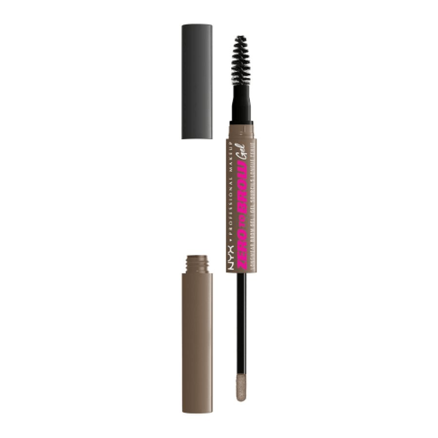 جل حواجب Zero To Brow من NYX تثبيت طبيعي ومظهر محدد
