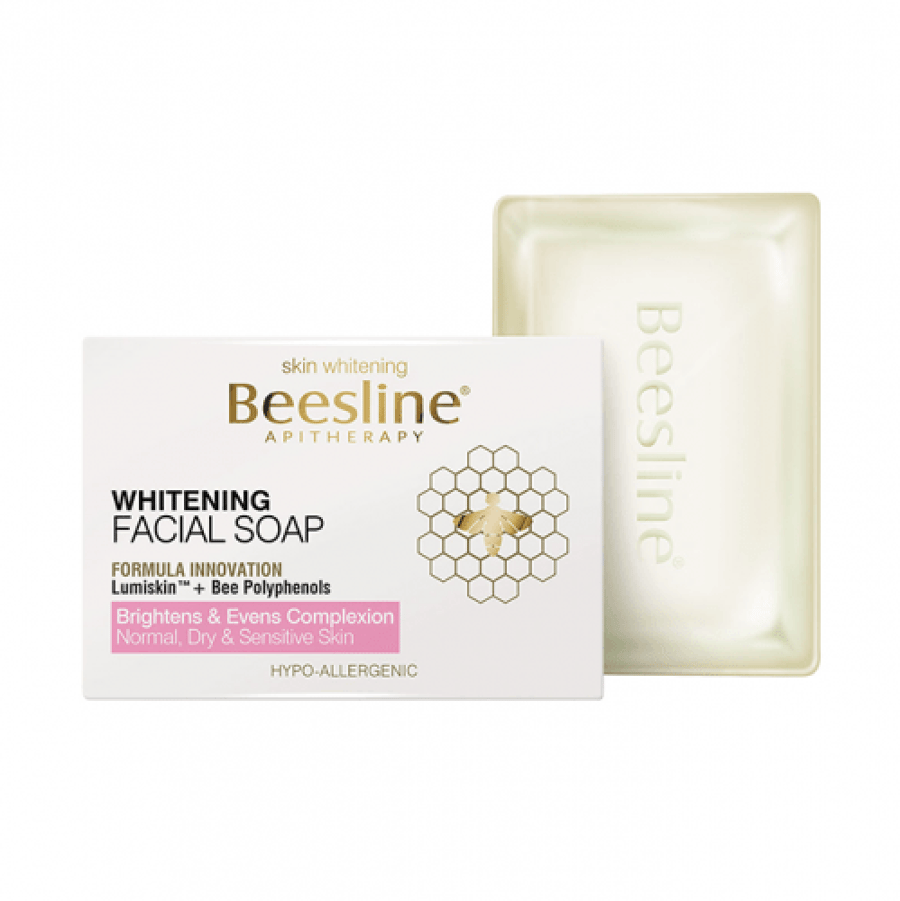 صابونة تفتيح من بيزلين Beesline صابون بيج 85غ بنقش مميز