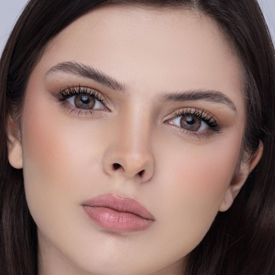 عدسات لاصقة ملونة مارون من Enath عدسات زينة مظهر طبيعي