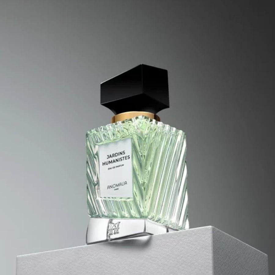 عطر او دو برفيوم جاردينز هيومانيستيس من انوماليا زجاجة مستطيلة أخضر