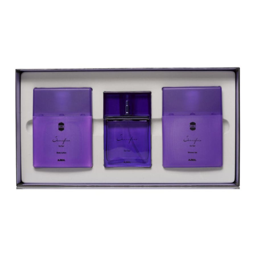 عطر مجموعة ساكريفايس النسائية من أجمل طقم 3 قطع