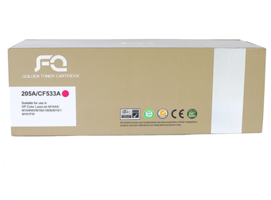 حبر ليزر FQ الذهبي متوافق مع CF533A 205A أرجواني