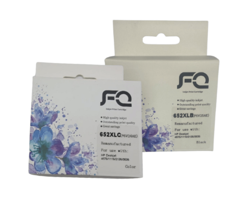 طقم حبر سائل FQ متوافق مع 652XL