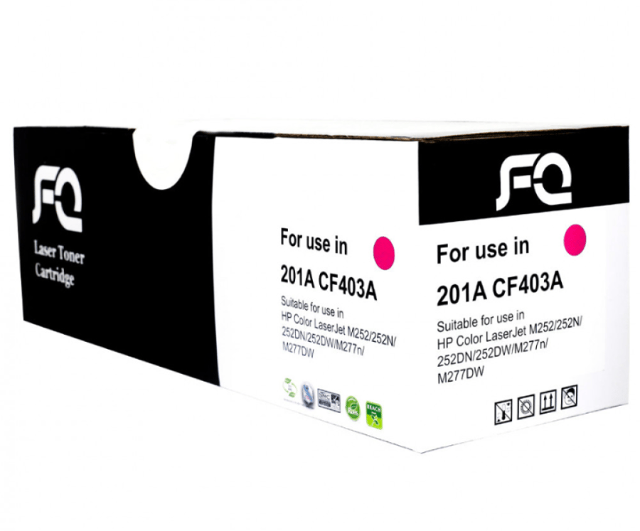 حبر ليزر FQ متوافق مع CF403A 201A أرجواني